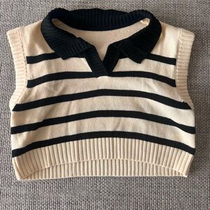 Striped Knit Sweater